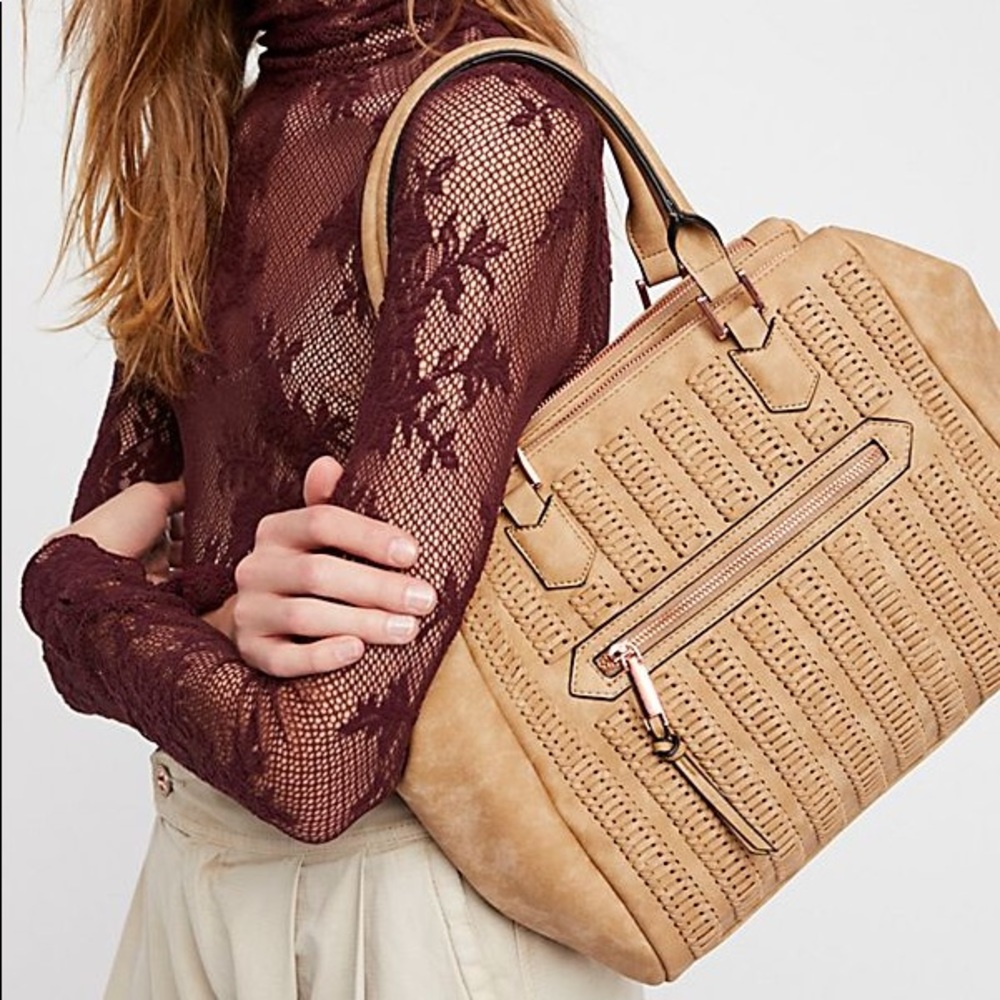 Free People Davie Vegan Satchel